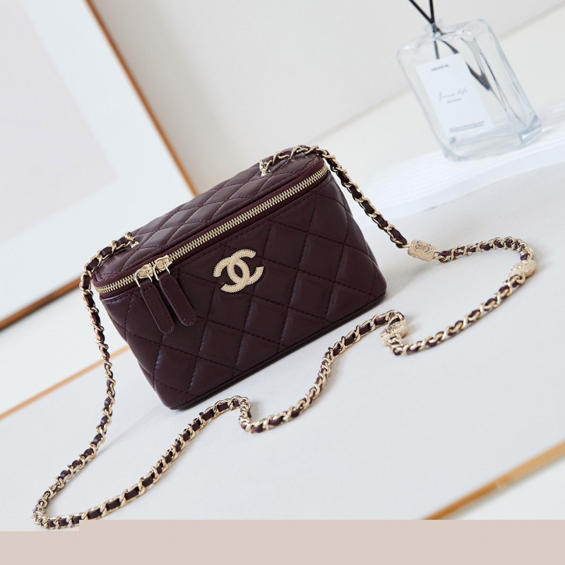 Ch*el cosmetic bags